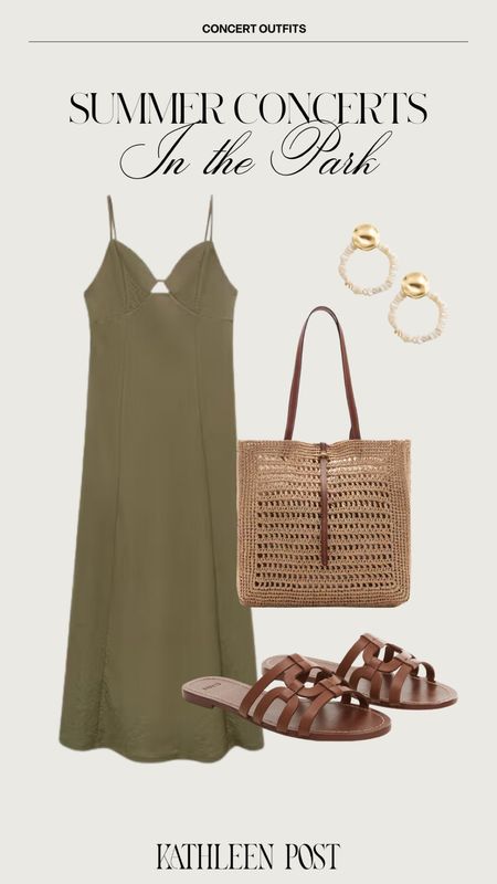 Summer Concert Outfits - Concert in the Park! #kathleenpost #concertinthepark #whattowear