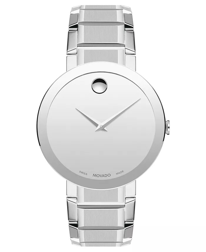 Movado
          
        
  
      
          Men's Swiss Sapphire Stainless Steel Bracelet Watc... | Macy's