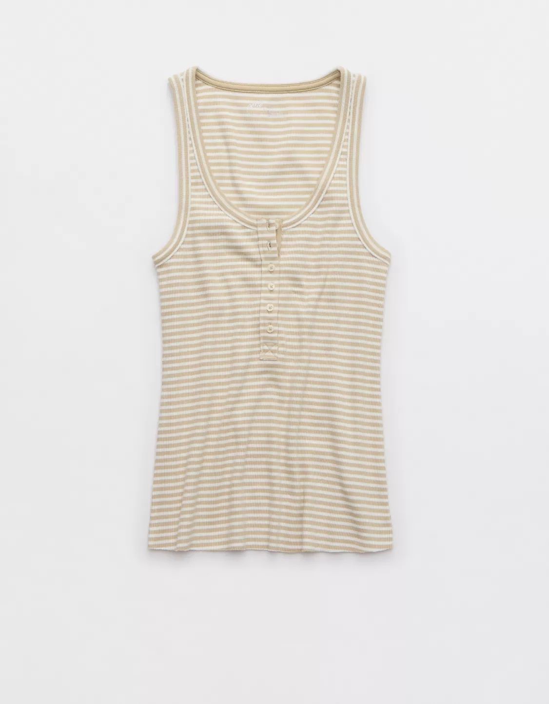 Aerie Tuck-It-In Henley Tank Top | Aerie