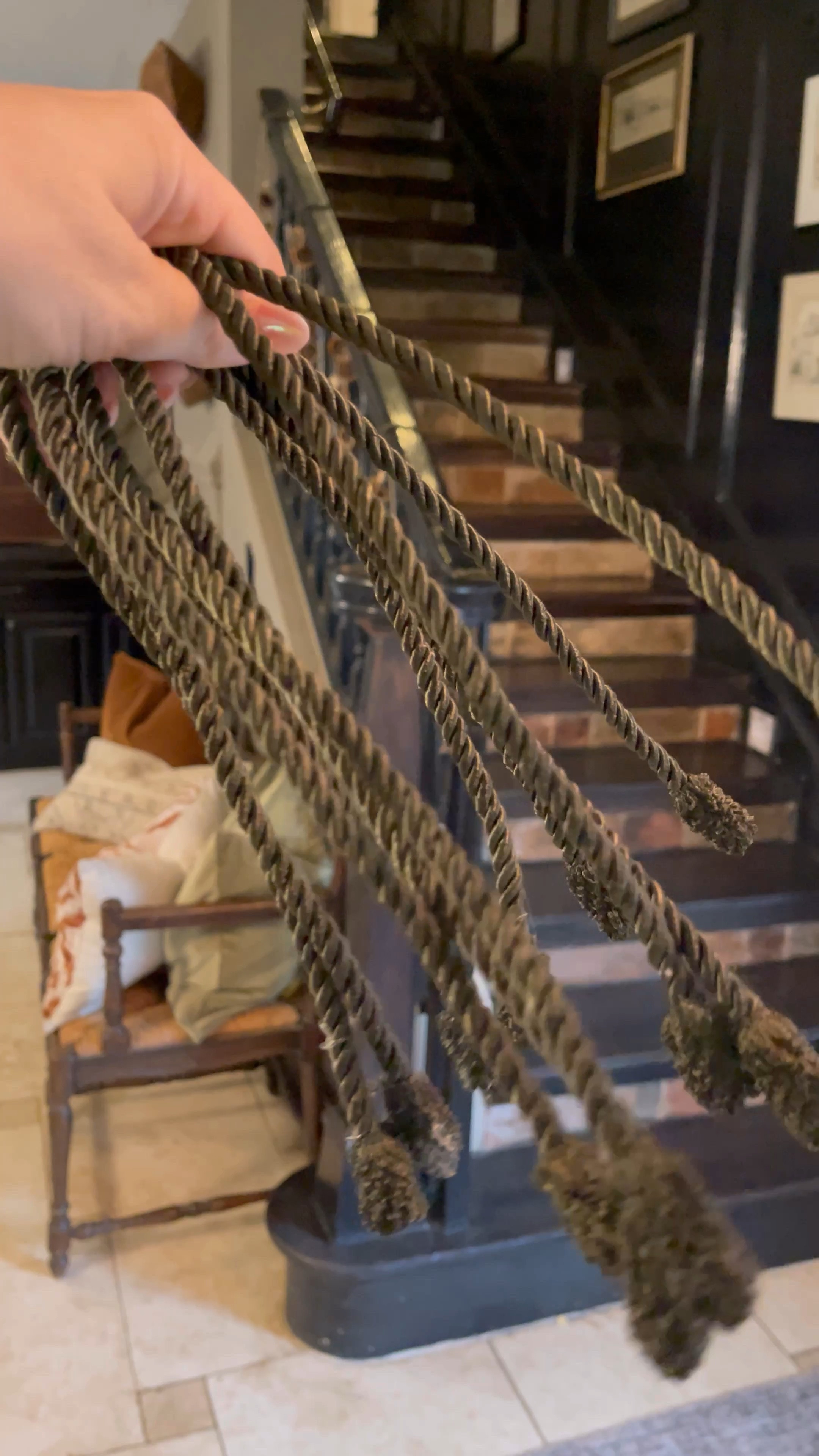 Save your banisters from damage! Use these garland ties! 

#LTKSeasonal #LTKHoliday #LTKunder50