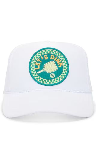 Let's Dink Hat in White | Revolve Clothing (Global)