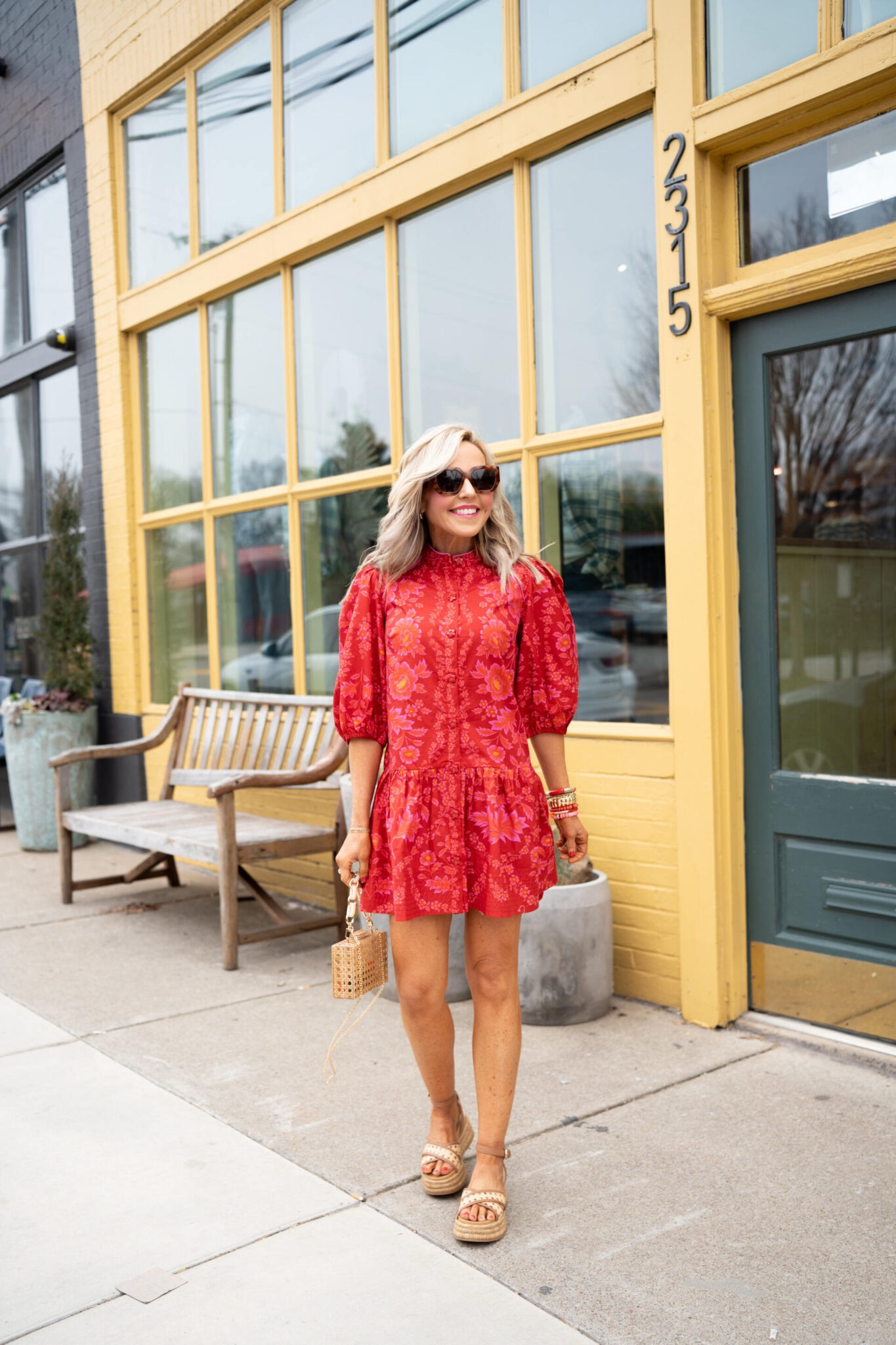 fresh and fun in new farm rio! Under $200 for this gorgeous red and pink pretty (wearing XS/runs TTS)… the perfect spring statement — 

#LTKStyleTip #LTKSeasonal #LTKOver40