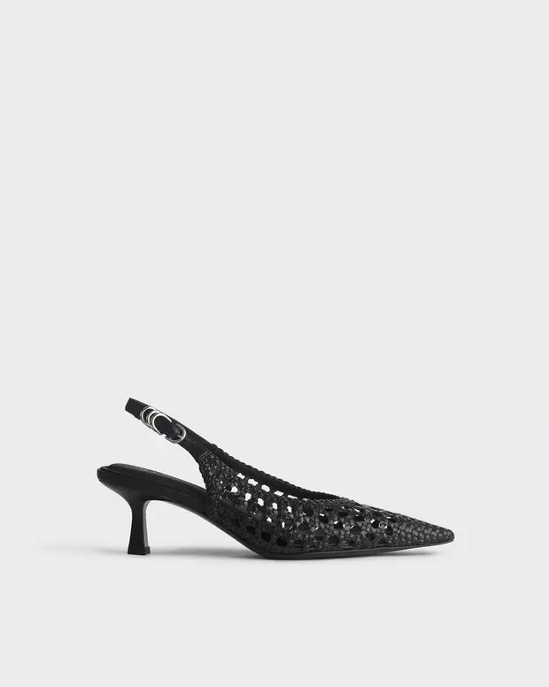Brynn Woven Slingback Heels | rag & bone