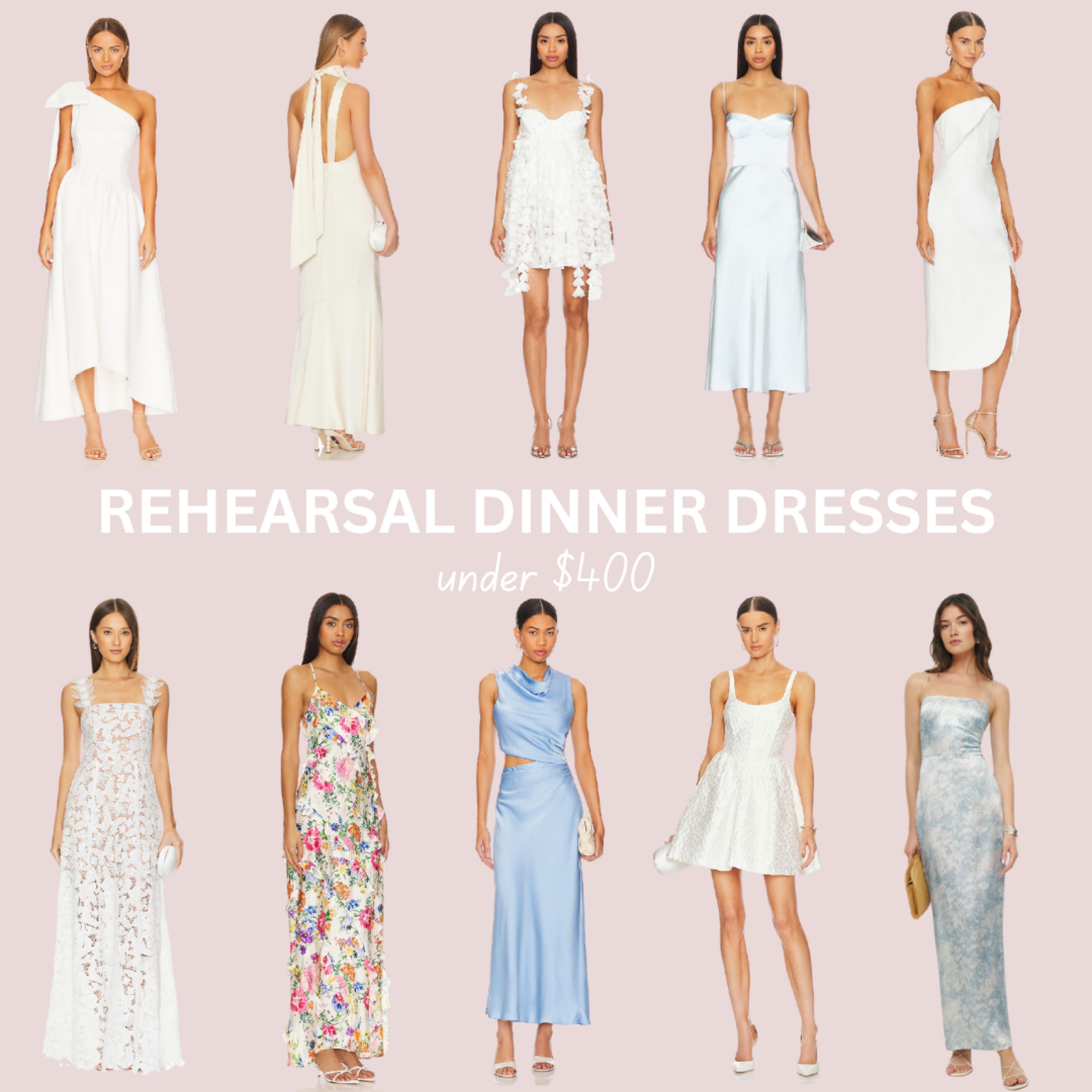 Dress: Fun rehearsal dinner dresses under $400!

#LTKWedding