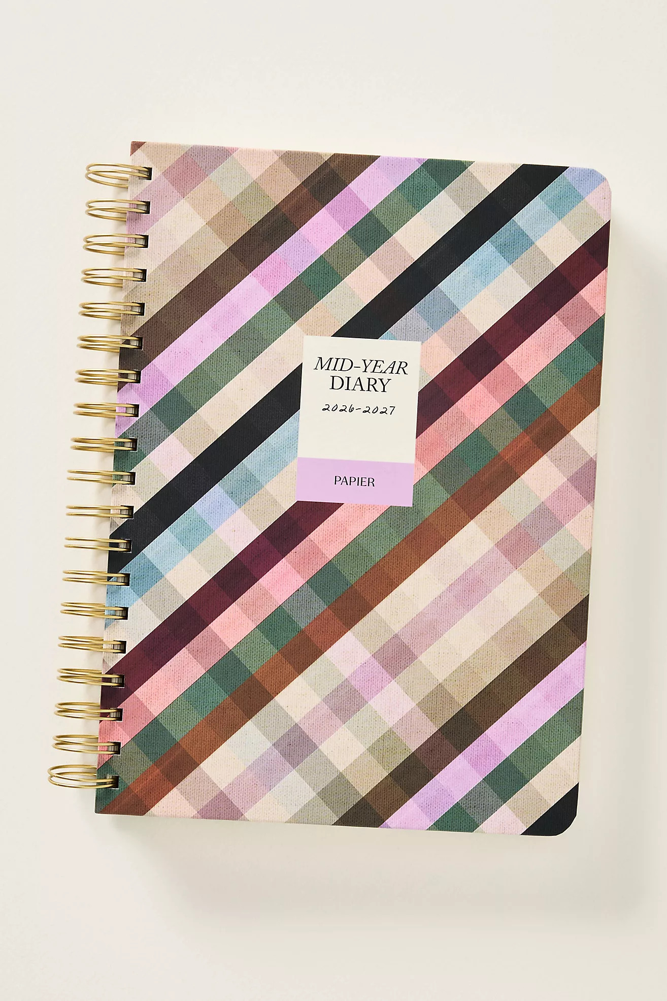 Anthropologie X Papier B5 Spiral 17-Month Mid-Year Planner | Anthropologie (US)