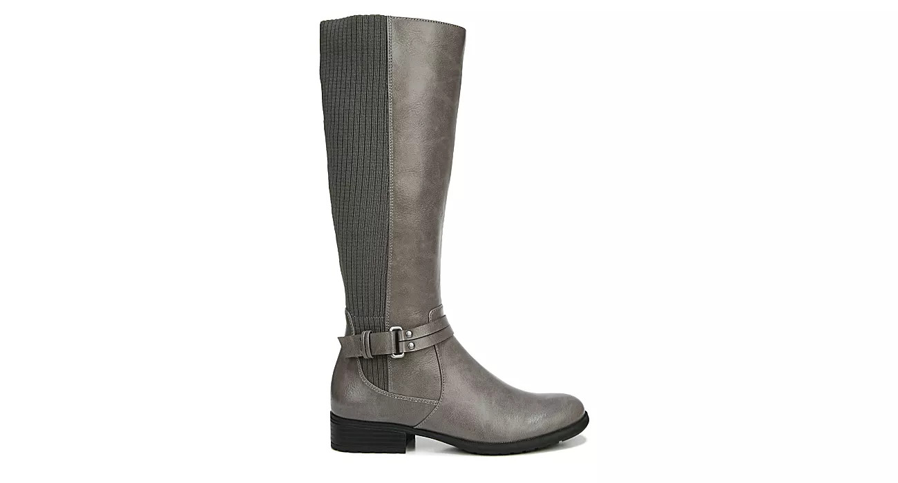 Lifestride Womens X-anita Tall Boot - Grey | Rack Room Shoes