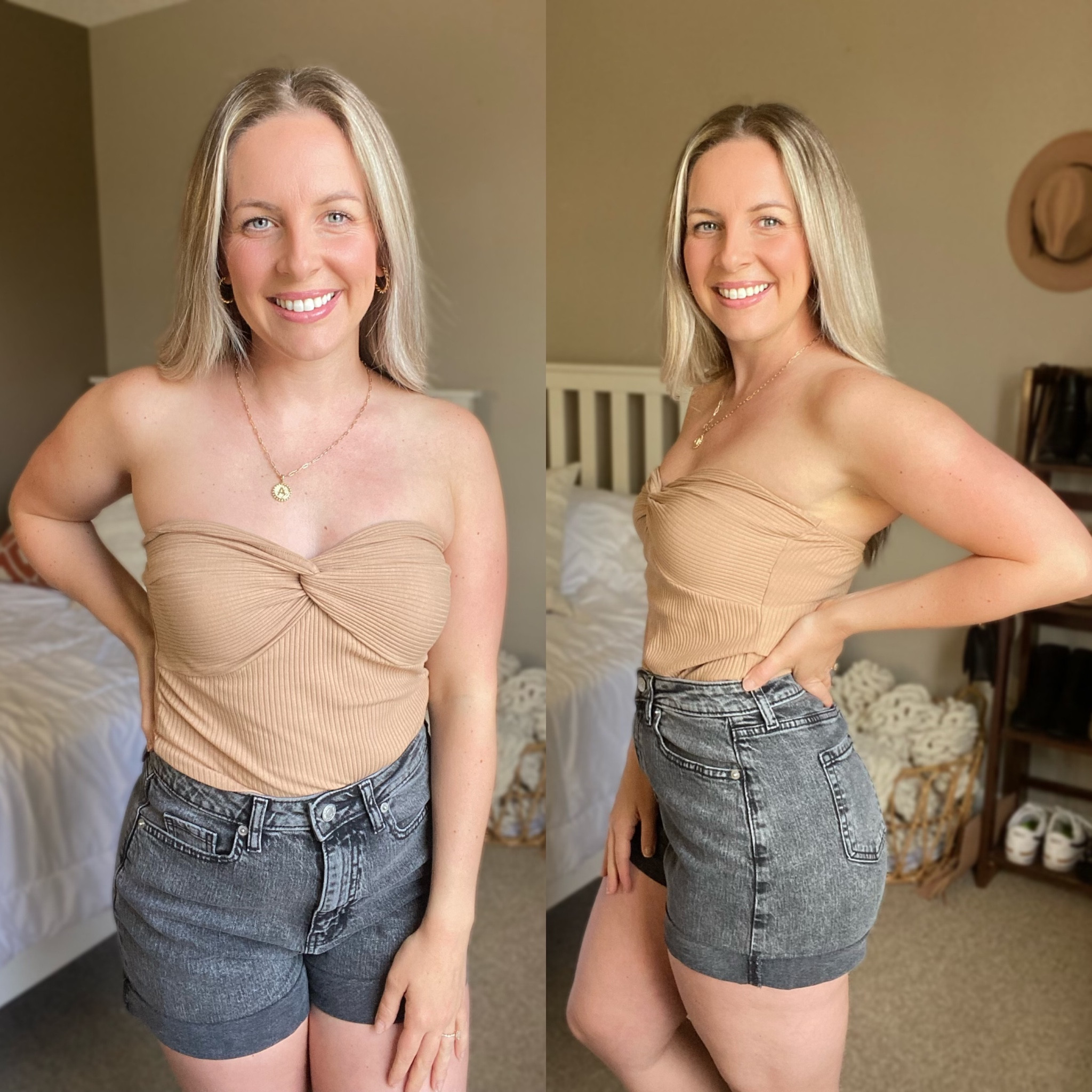 Simple summer outfit 
Casual summer outfit 
Target shorts
Amazon top

Top: small - plenty of fabric
Shorts: size 2 

#LTKunder100 #LTKSeasonal