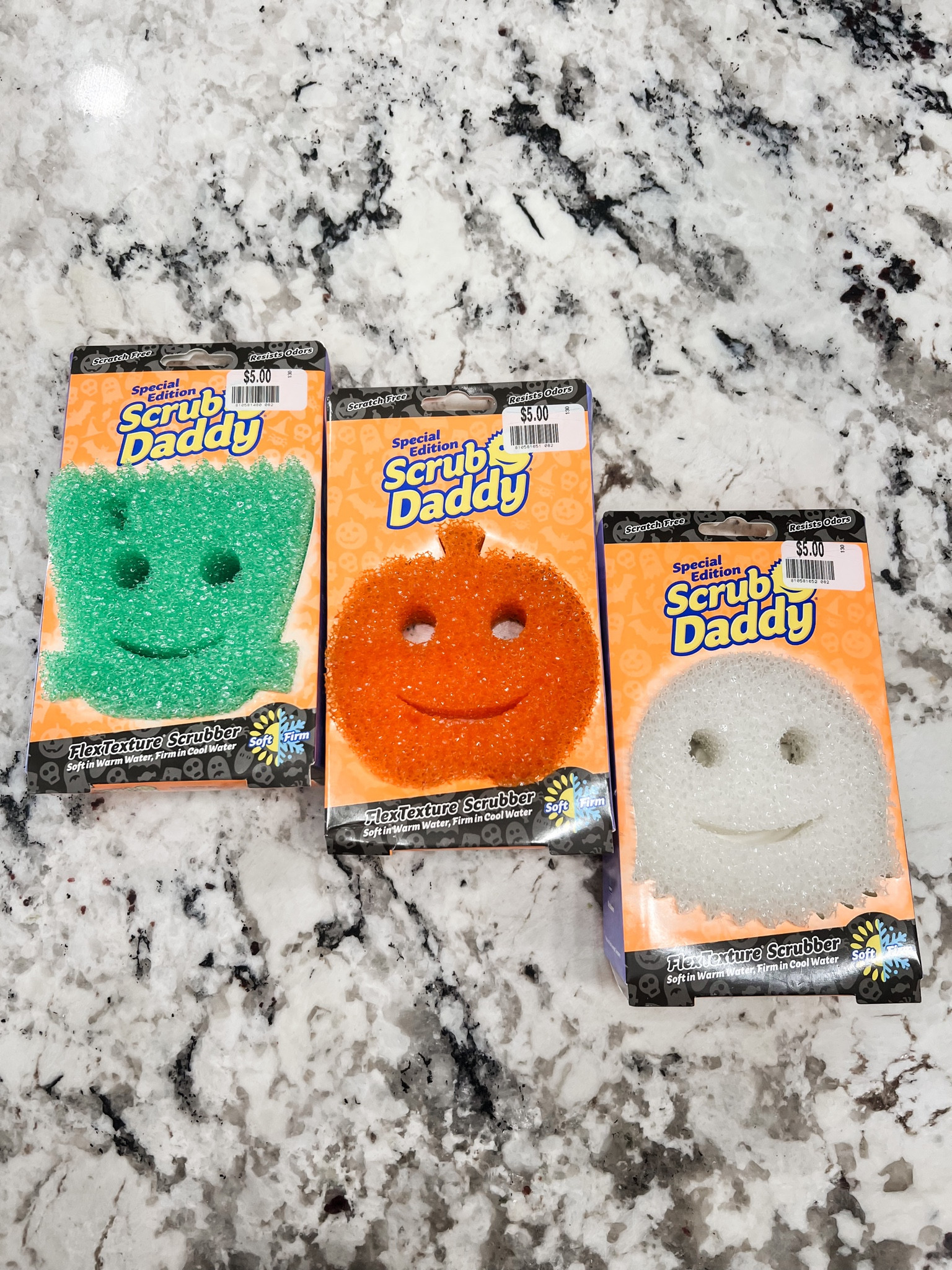  Scrub Daddy Sponge - Halloween - Non-Scratch Scrubbers