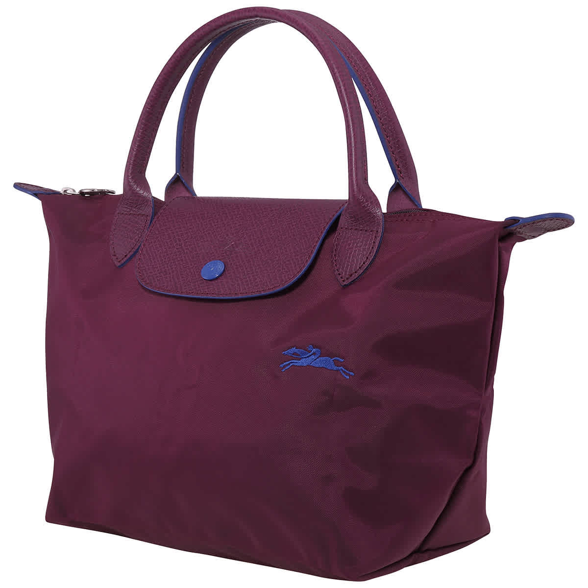 Longchamp Ladies Le Pliage Top Handle Bag S-Plum | Walmart (US)