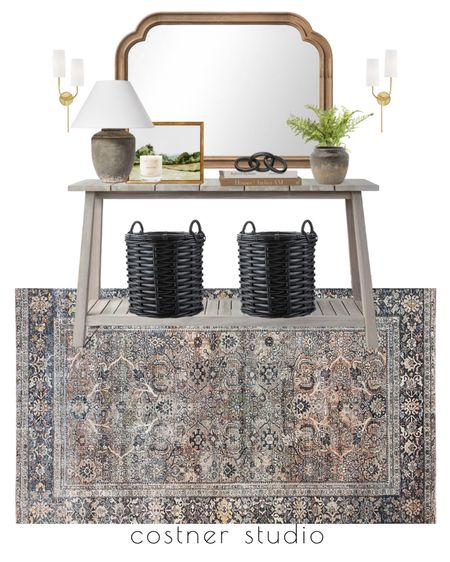 The neutral moody entry way your home needs 

#LTKhome #LTKstyletip