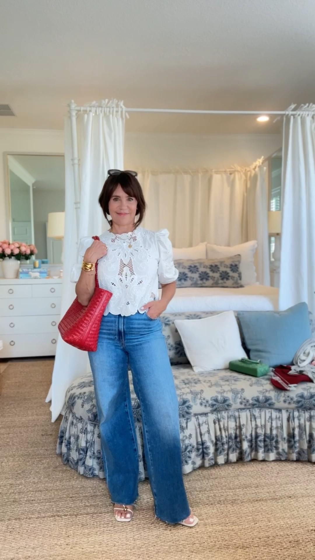 YES, these jeans really do fit everyone!

These are my MOST-WORN jeans and they fit everyone! Trust me on this one.

My shirt is sold out at Zara but I’m linking other cute options I love🤍

#LTKOver40 #LTKPetite #LTKootd