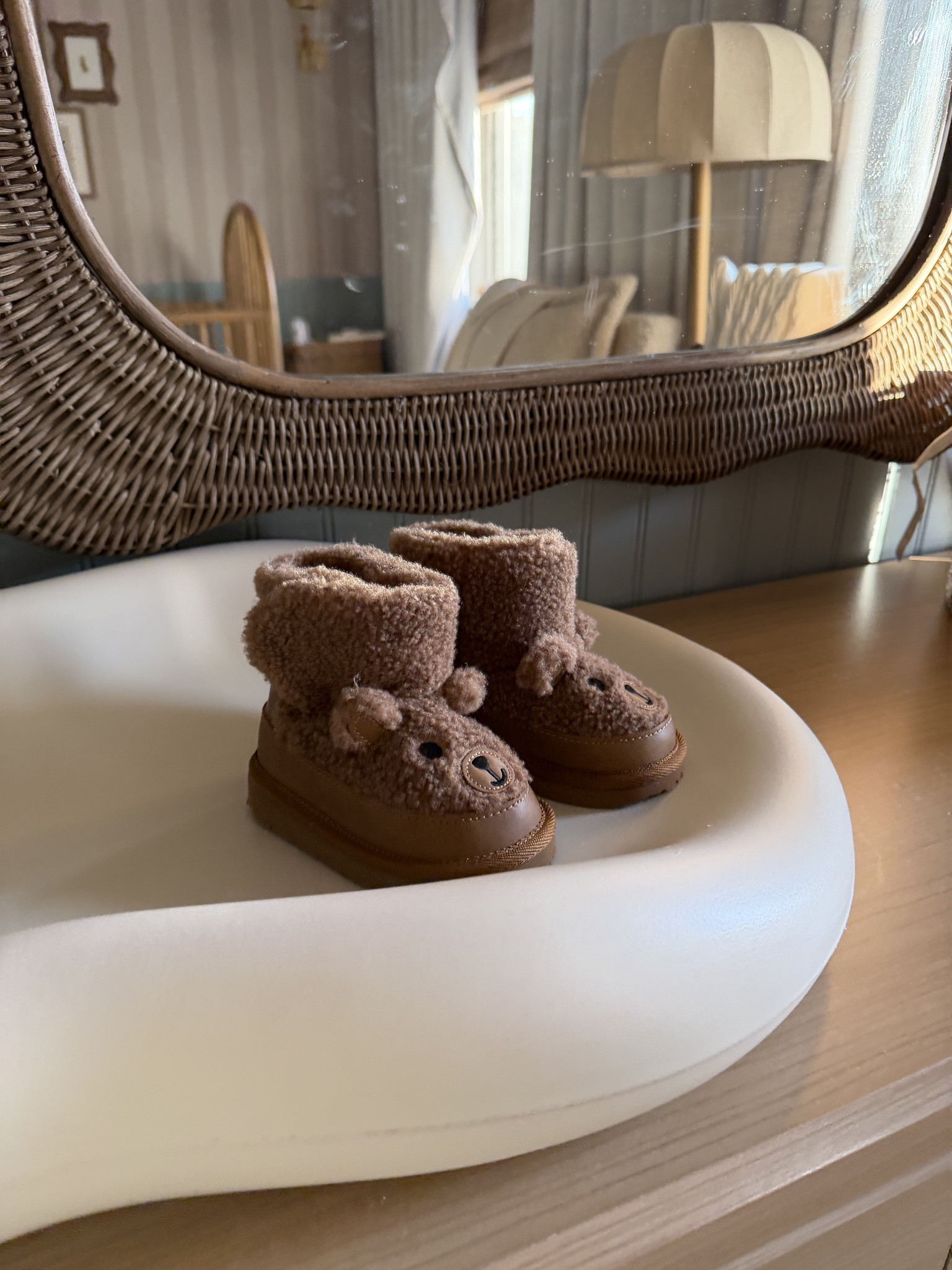 The cutest teddy bear bear snow boots for toddlers I've ever seen 

#LTKBaby #LTKFindsUnder50