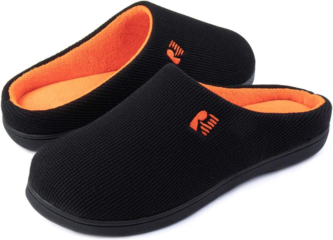 RockDove Men's Original Two-Tone Memory Foam Slipper | Amazon (US)