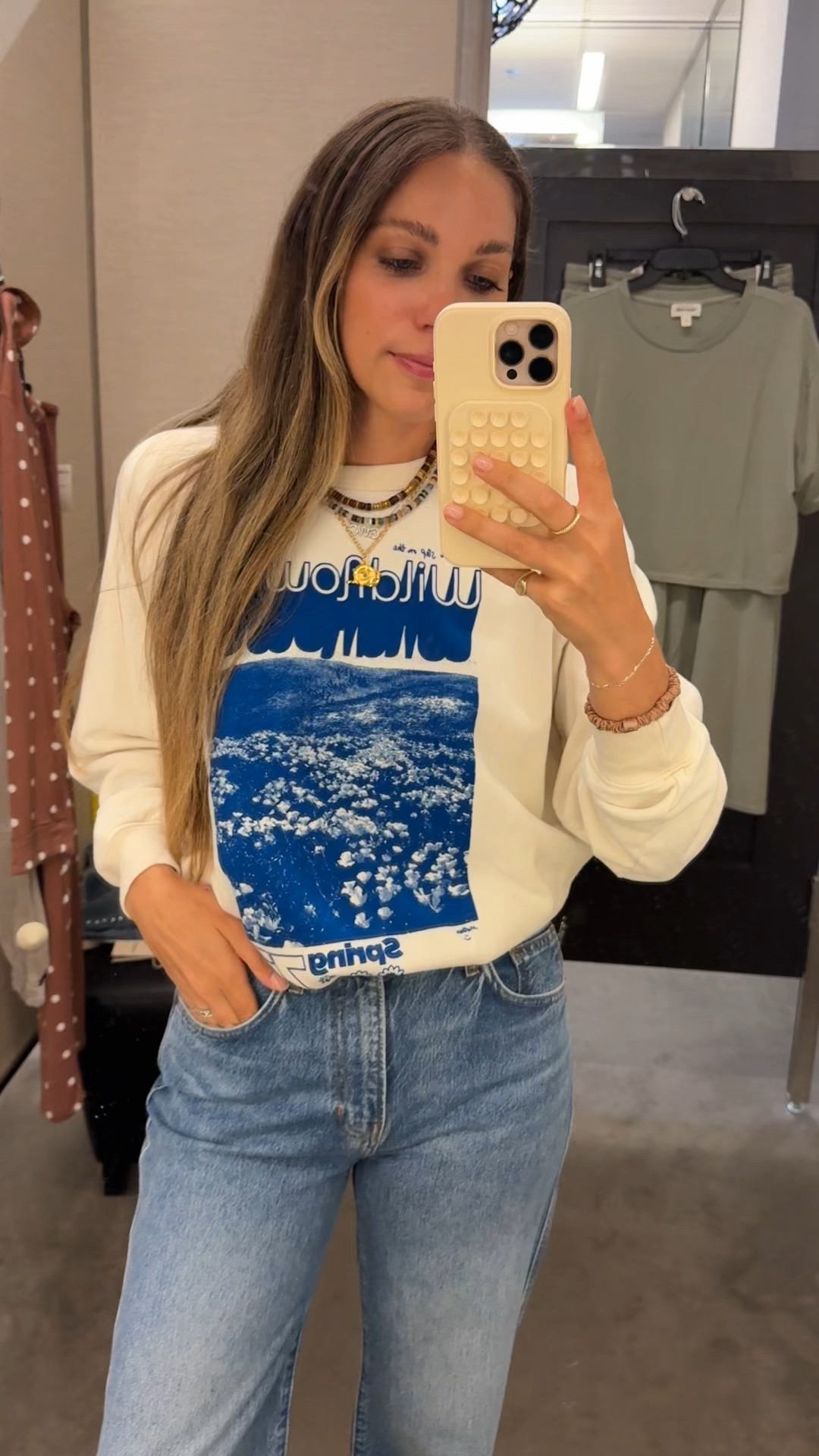 A favorite find on the Nordstrom anniversary sale this year was this mother graphic sweatshirt. SO cozy. Tons a tad oversized. Wearing size small. 

#LTKSaleAlert #LTKFindsUnder100