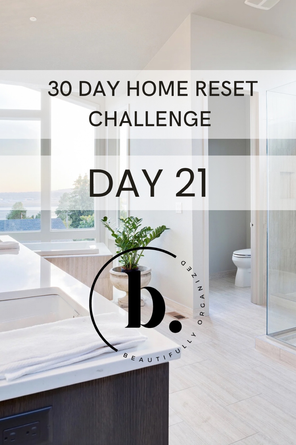 Day 21! 🎉 Be sure to follow @b.beautifullyorganized  so you don’t miss a day!

It takes 21 days to make a habit so if you’re on track and you’ve been decluttering with me everyday for the last 21 days-you’ve created a great habit. Give yourself a high-five and let’s get to today’s challenge. 

Grab your black trash bags for donations, your white trash bags for trash, a basket for things that don’t belong, set your timer for 30 minutes and let’s go! 

Empty out the cabinet, sort it into categories, and ask yourself these questions:

1. Did I even know we own this? Sometimes things get shoved in extra bathrooms and then we never see them because we don’t go in there daily. If you weren’t already missing it, let’s let it go.
2. If this item wasn’t missing, would I need to replace it? If not, let’s let it go!
3. How long ago did we buy this? Toiletries don’t have a four hour shelflife. Most toiletries expire within a year. If you think it could be expired, let it go.
I’ve got your bonus home system in the caption below, and we’ll see you back tomorrow!

#LTKWatchNow #LTKHome #LTKStyleTip