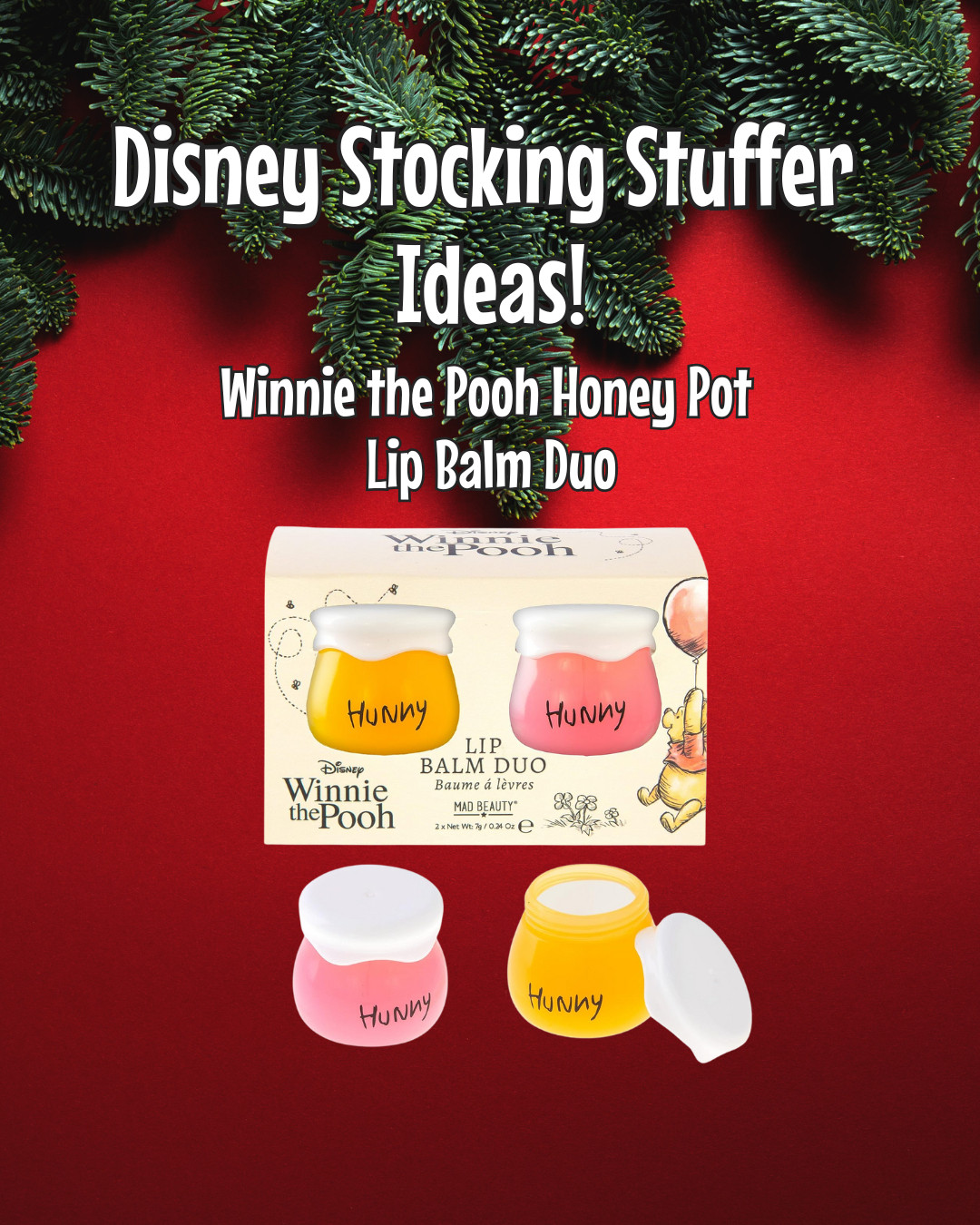 Winnie The Pooh lip balm! This stuff is amazing and would make a great gift or stocking stuffer for any Disney fan!  

 #LTKGiftGuide #LTKHoliday