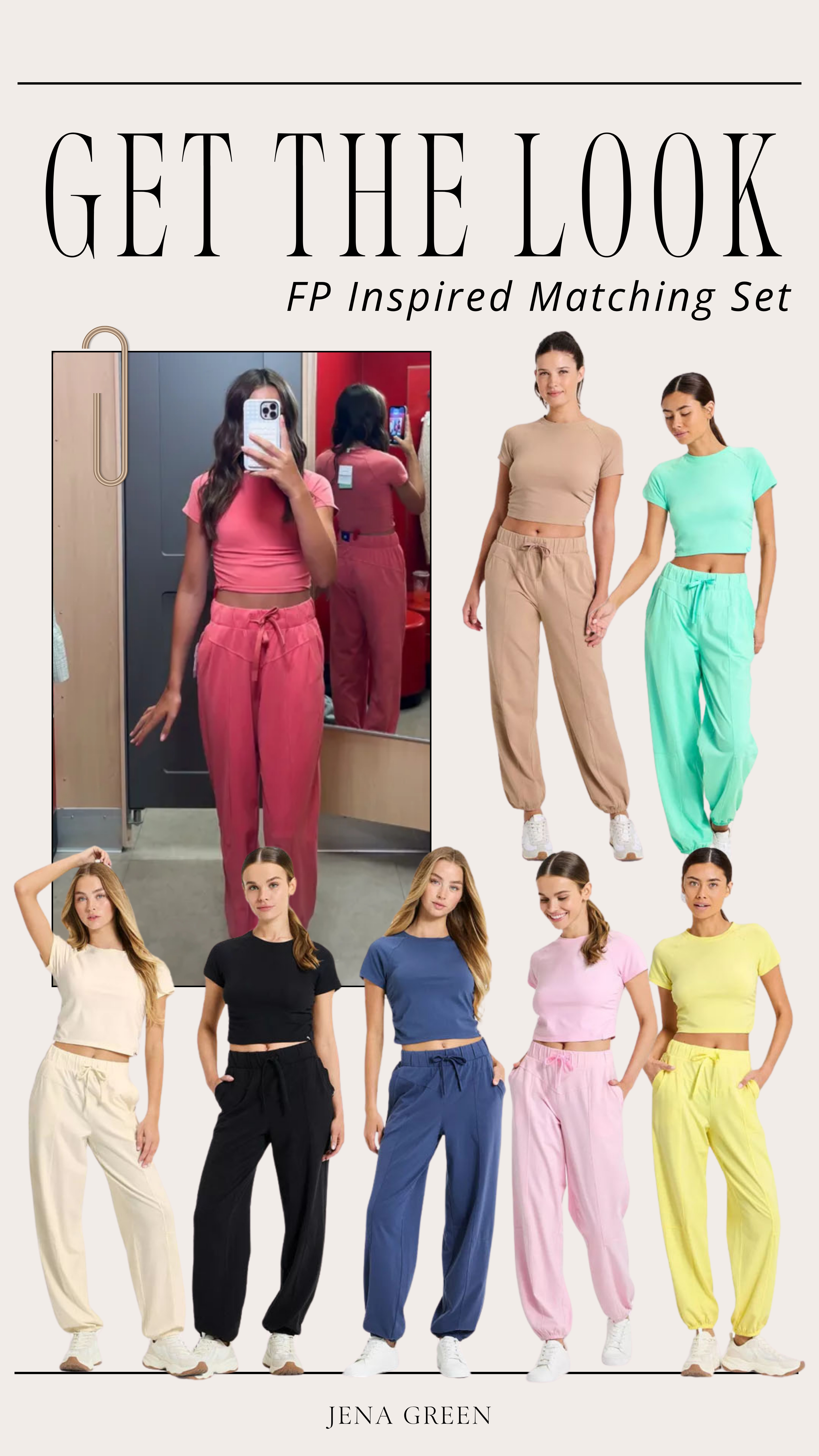 Get the Look Free People Inspired Matching Set | Get the Look Target Set | Get the Look Summer Set | Travel Set | Lounge Set 

 #LTKootd #LTKSeasonal