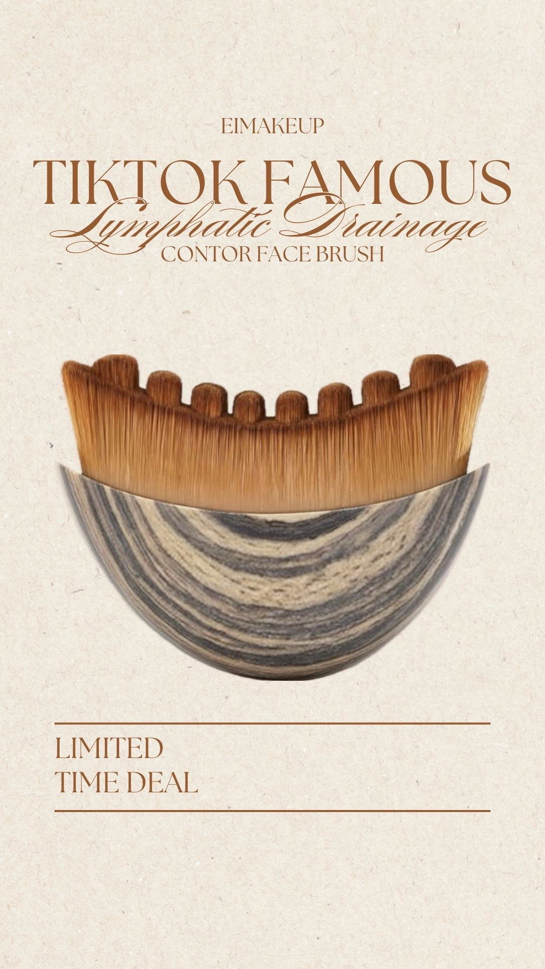 This lymphatic drainage contour brush is trending as one of TikTok’s most popular products because creators are showing quick, eye-catching results like reduced puffiness and a more defined jawline. It’s affordable, easy to use, and fits perfectly into the platform’s self-care aesthetic, making it a go-to tool for anyone wanting a snatched, sculpted look without extra products or treatments.🤎

#LTKGiftGuide #LTKselfcare #LTKSaleAlert