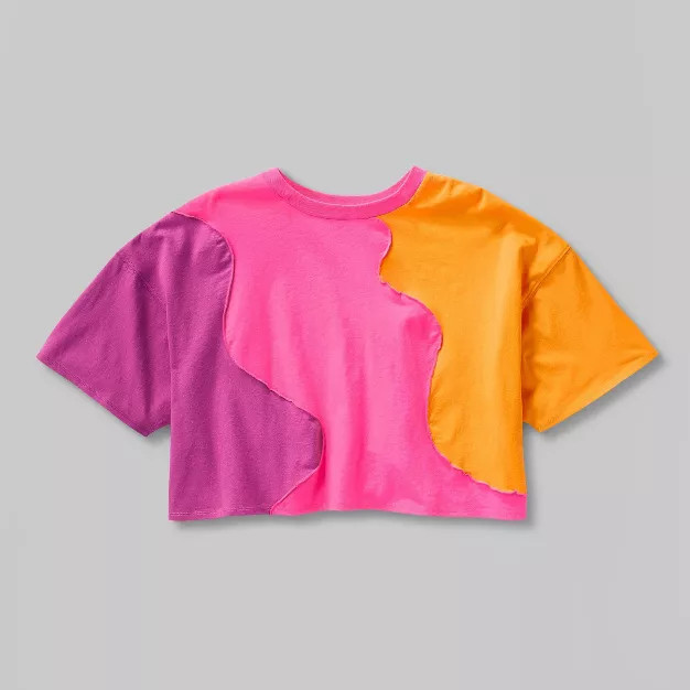 Short Sleeve Cropped Boxy T-Shirt - Wild Fable™ | Target