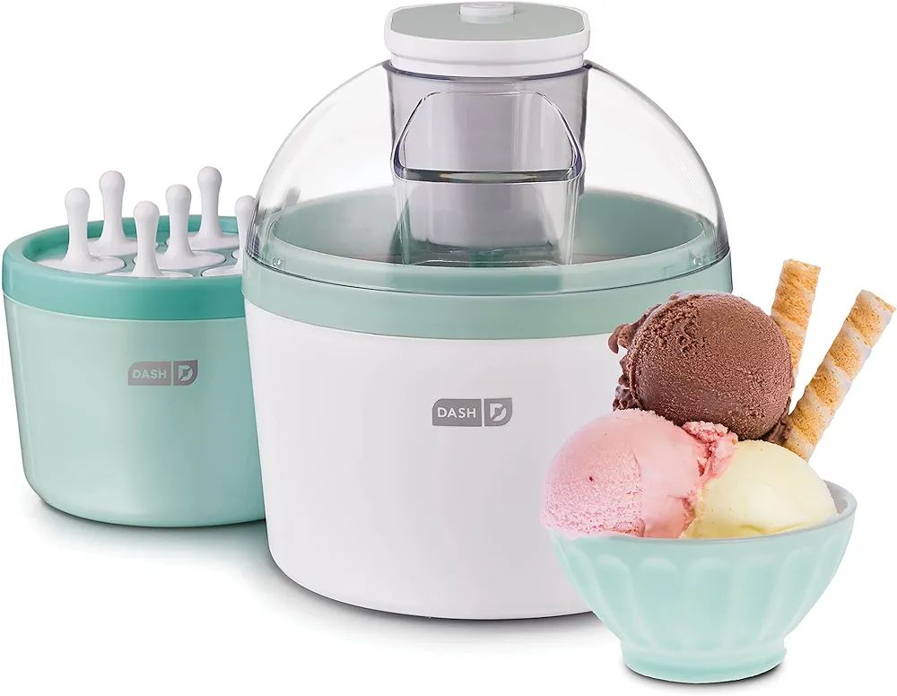 DASH Everyday Ice Cream Maker for Gelato, Sorbet, Frozen Yogurt + Ice Pops, with Mixing Bowl & Ic... | Amazon (US)