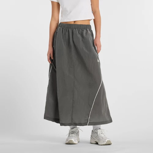 New Balance Women's Sport Legacy Skirt - Grey (Size XS) | New Balance Athletics, Inc.