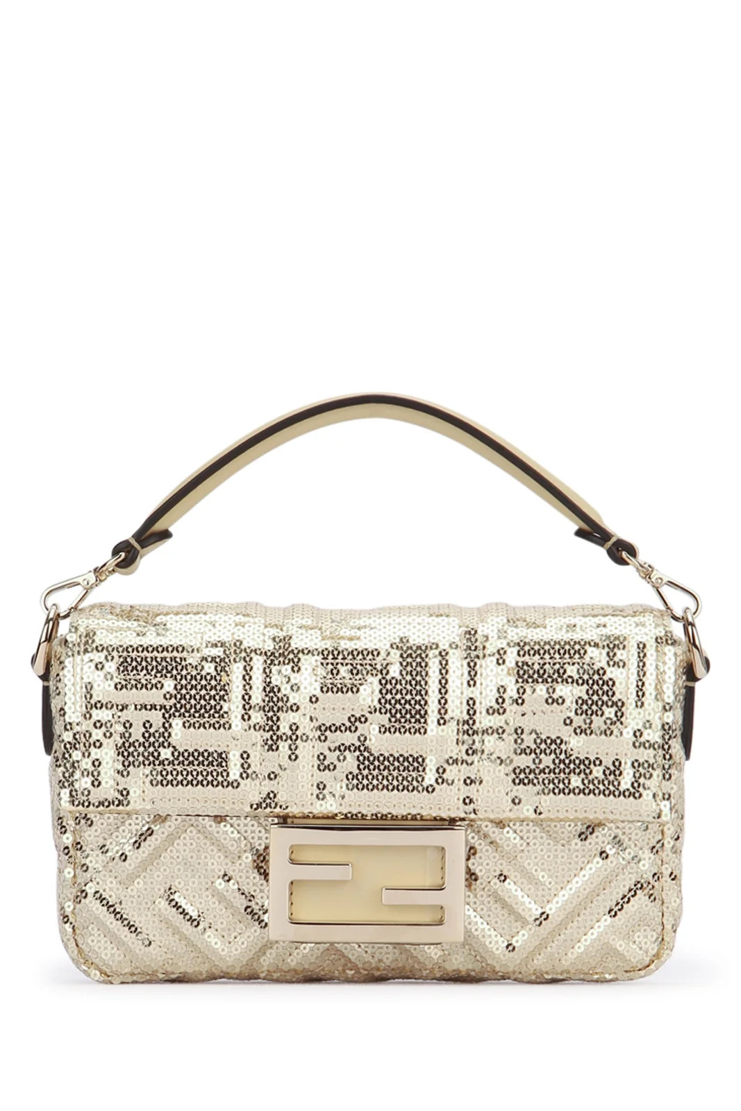 Fendi Baguette Sequin Mini Tote Bag | Cettire Global