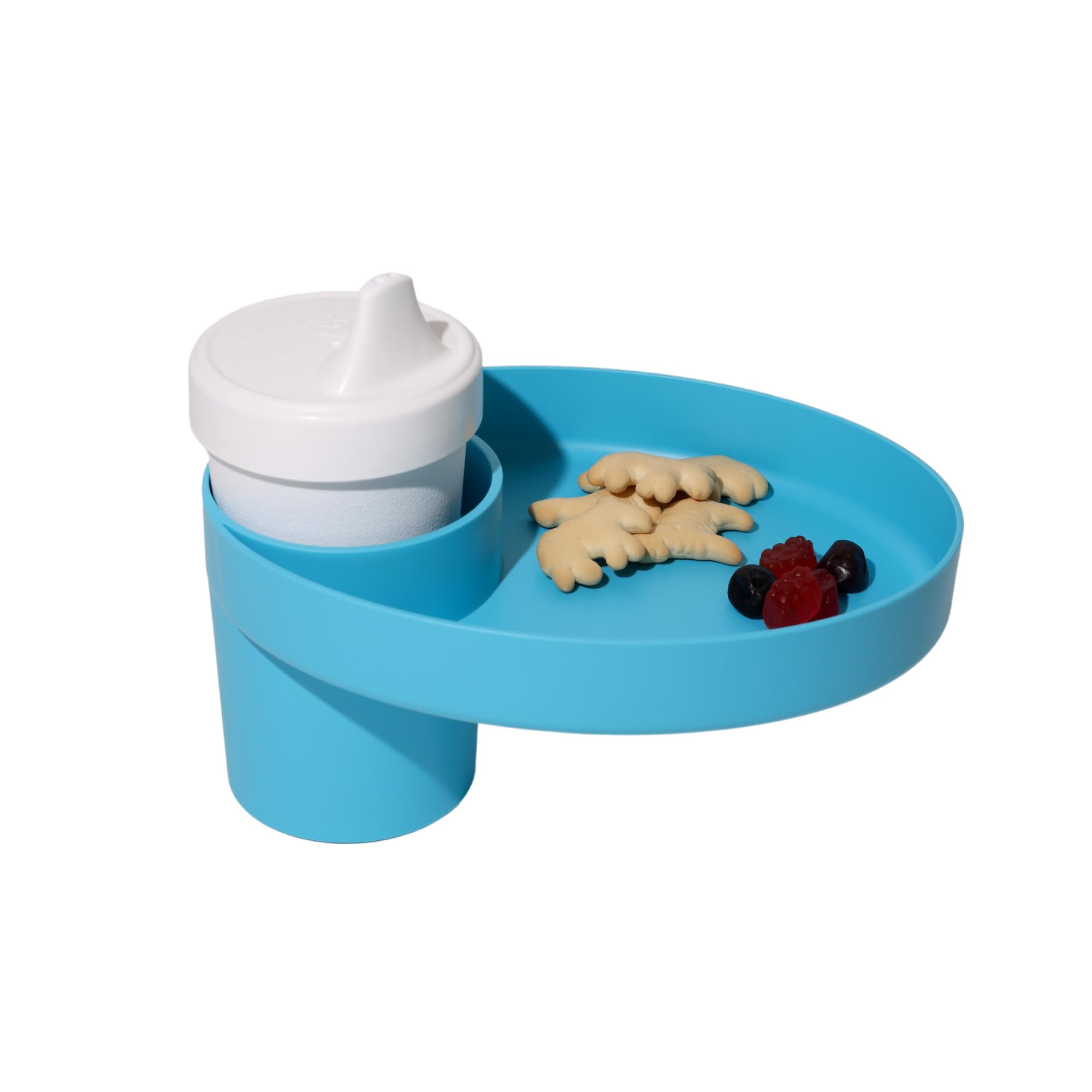 Travel Tray Oval USA Made Extend Your Current Cup Holder to Hold Your Cup Plus A Tray for Snacks,... | Amazon (US)