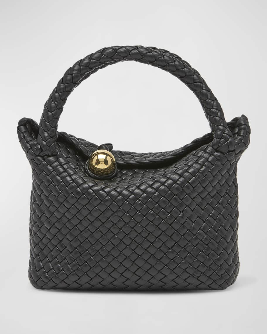 Bottega Veneta Tosca Mini Intreccio Top-Handle Bag | Neiman Marcus