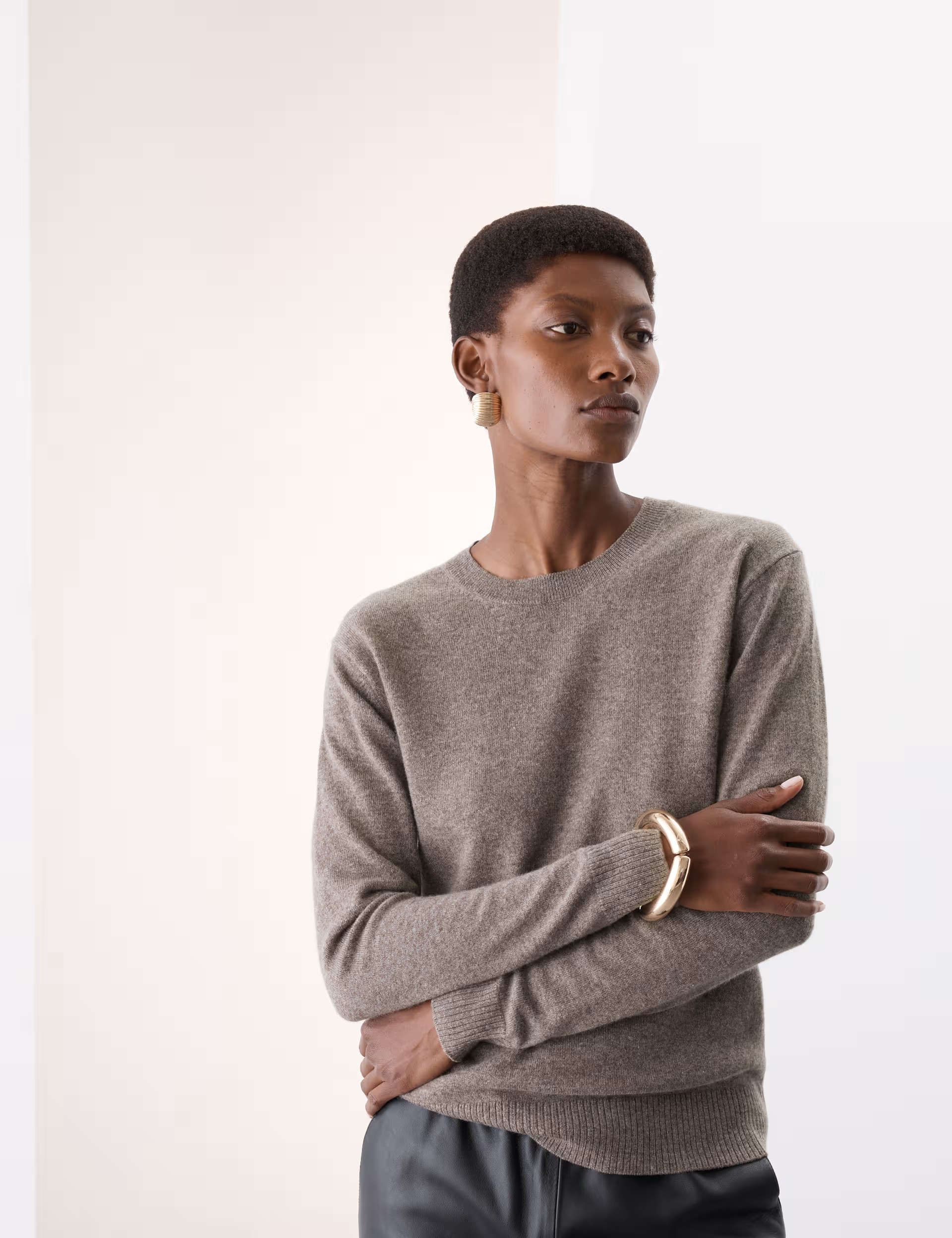 Pure Cashmere Crew Neck Jumper | Autograph | M&S | Marks & Spencer (UK)