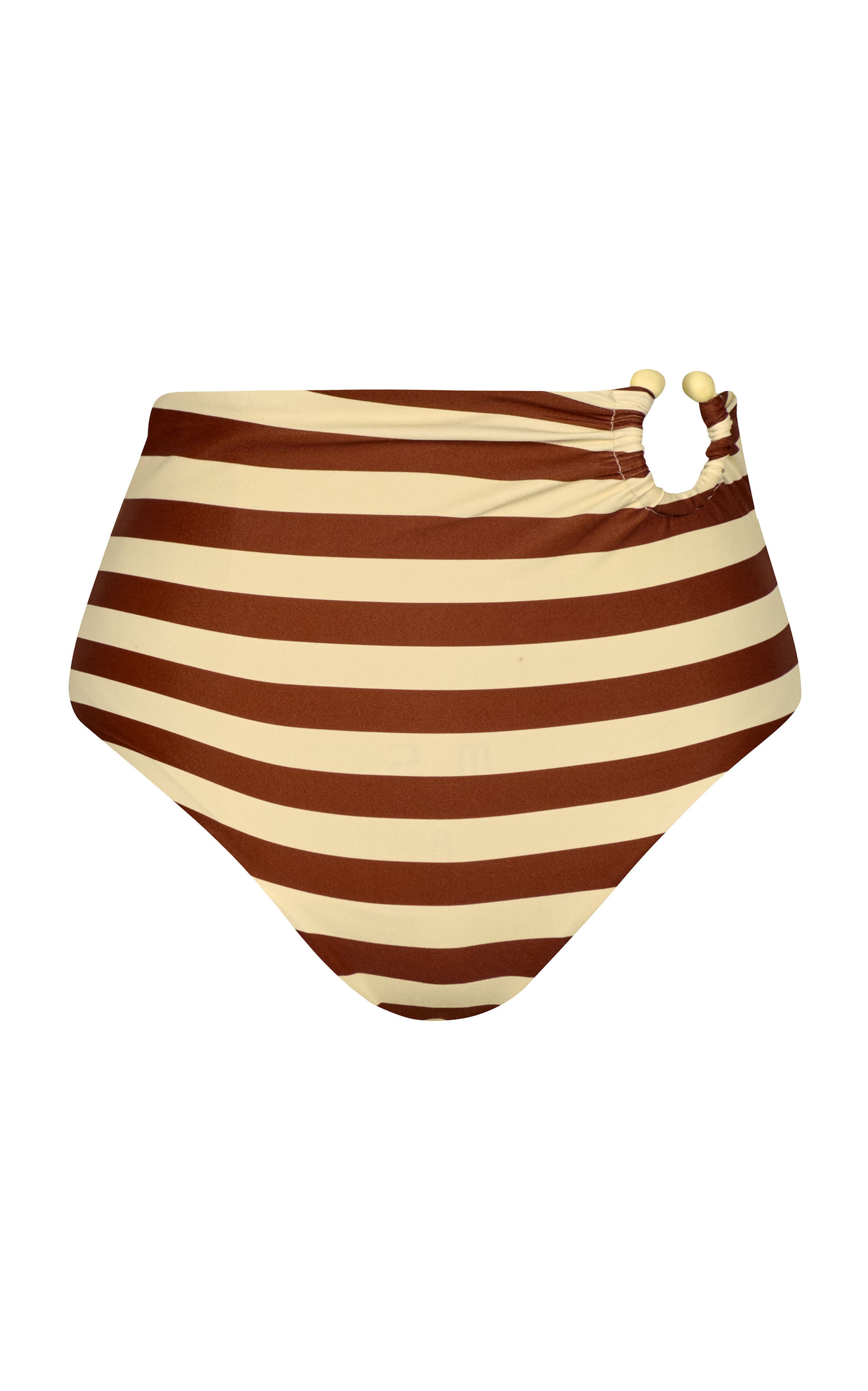 Riverside Ring-Detailed High-Waisted Bikini Bottom | Moda Operandi (Global)
