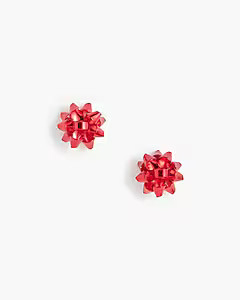 Gift bow stud earrings | J.Crew Factory