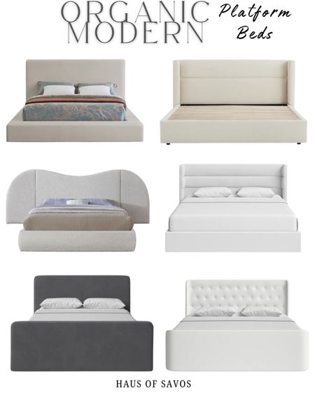 Wayfair Wayday sale! 

Organic Modern / Transitional Beds 

ALL PRICES ARE FOR KING SIZE. So will be less if you need a smaller bed. I have shown the beds in white, but some do come in other colors. If you like a bed but need a different color, click on it and check to see the other colors. 

Platform beds, white beds, organic modern beds, low bed, upholstered bed, wood bed, cane bed, coastal, boho 

#LTKsalealert #LTKstyletip #LTKhome