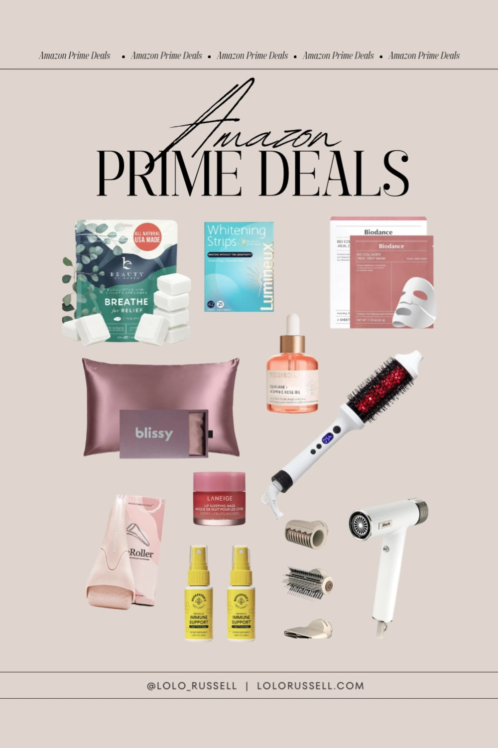 My favorite beauty skincare and hair care deals from Amazon Prime Big Deal Days  

#LTKxPrimeDay #LTKBeauty #LTKFindsUnder100