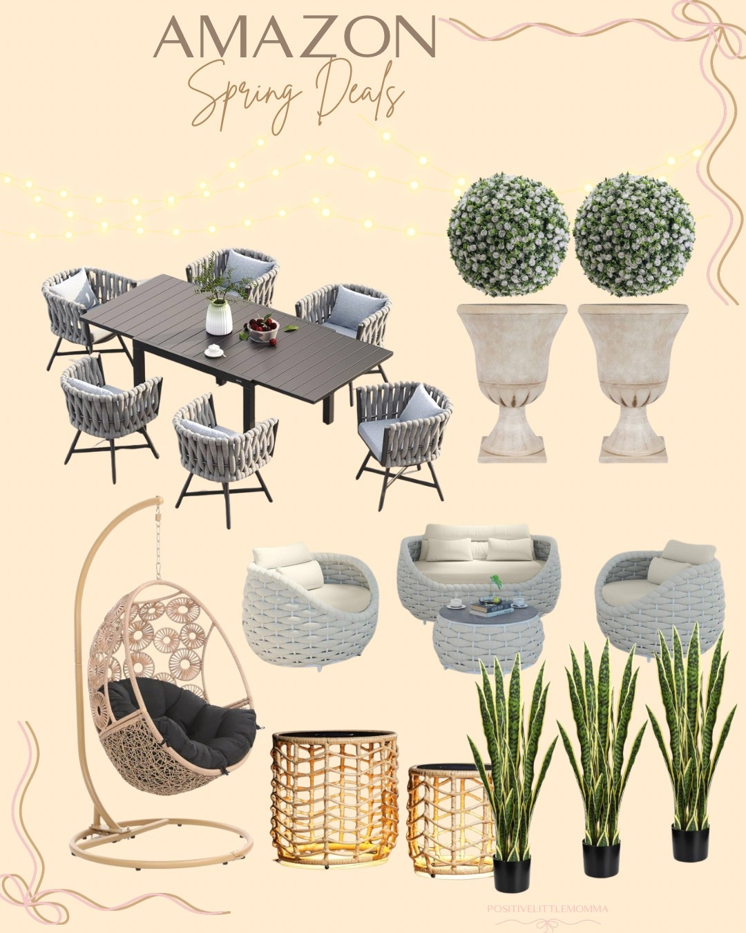 Amazon spring sale 🫶🏻

#LTKSeasonal #LTKSaleAlert #LTKHome