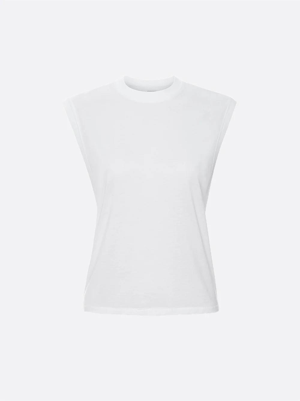 Muscle Crew Tank -- White | Frame Denim