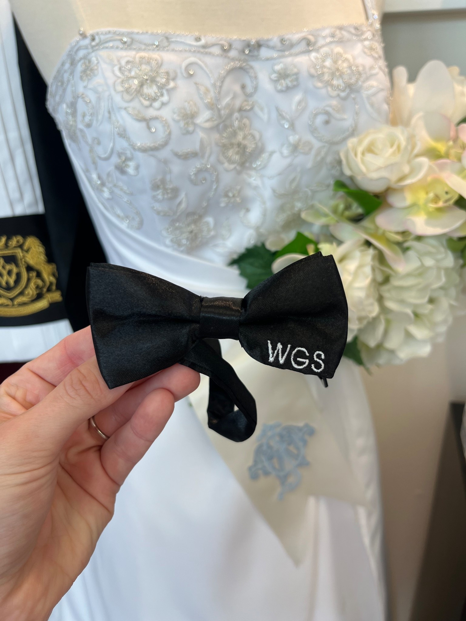 Ring bearer details 🥹