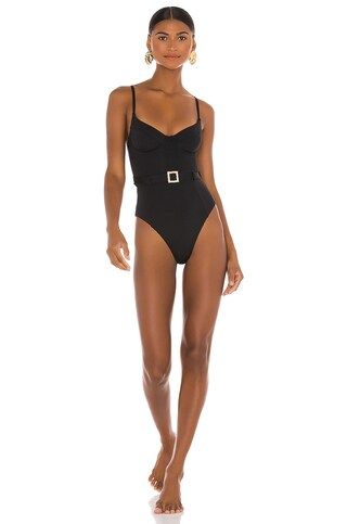 WeWoreWhat Danielle One Piece in Black from Revolve.com | Revolve Clothing (Global)
