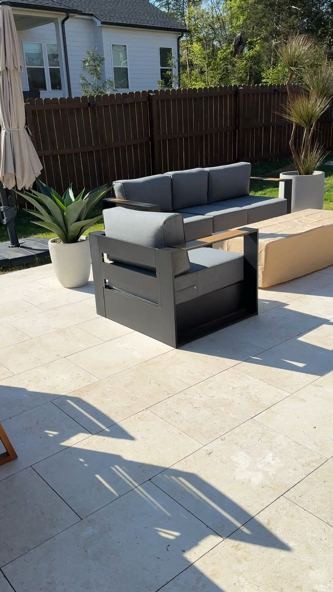 The waterproof outdoor patio furniture of your dreams!! Love the big comfy cushions and wide arm rests. 
Patio, Mother’s Day, home 

#LTKMothersDay #LTKHome #LTKmorningroutine