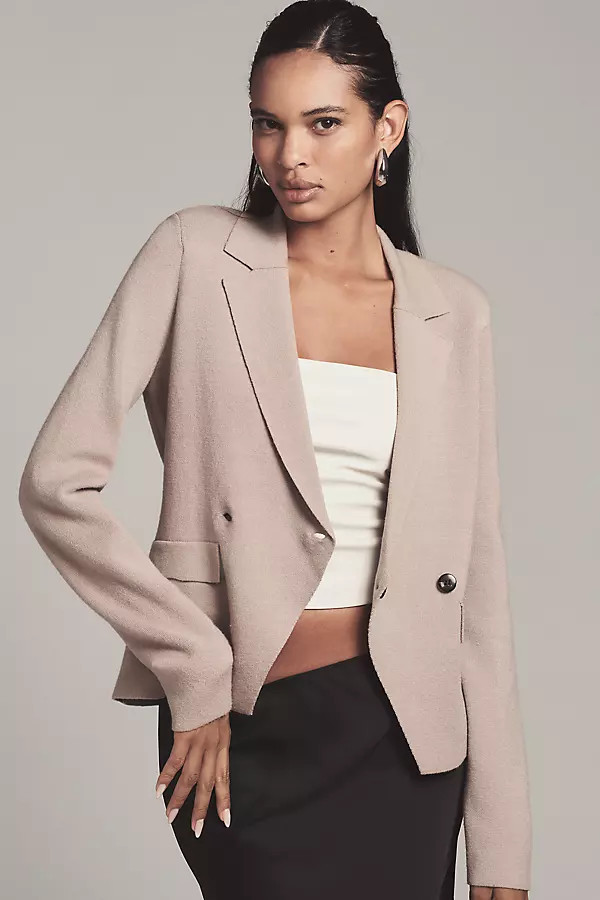 Knit Blazer Jacket | Anthropologie (US)