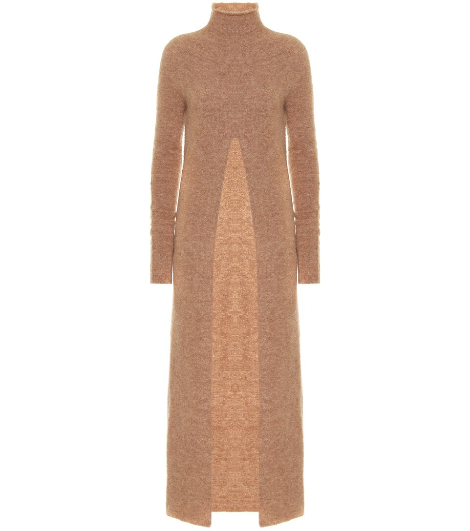 Mohair-blend longline sweater | Mytheresa (DACH)