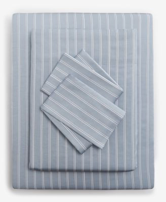 Printed Cotton Sateen 4-Pc. Sheet Set, King, Exclusively for Macy's | Macy's
