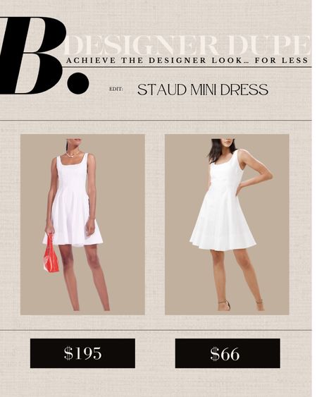 This Banana Republic Factory dress is a beautiful look-for-less option if you love this Staud mini dress. The BRF dress is available in 3 colors. 

~Erin xo 

#LTKfindsunder100 #LTKSeasonal #LTKsalealert