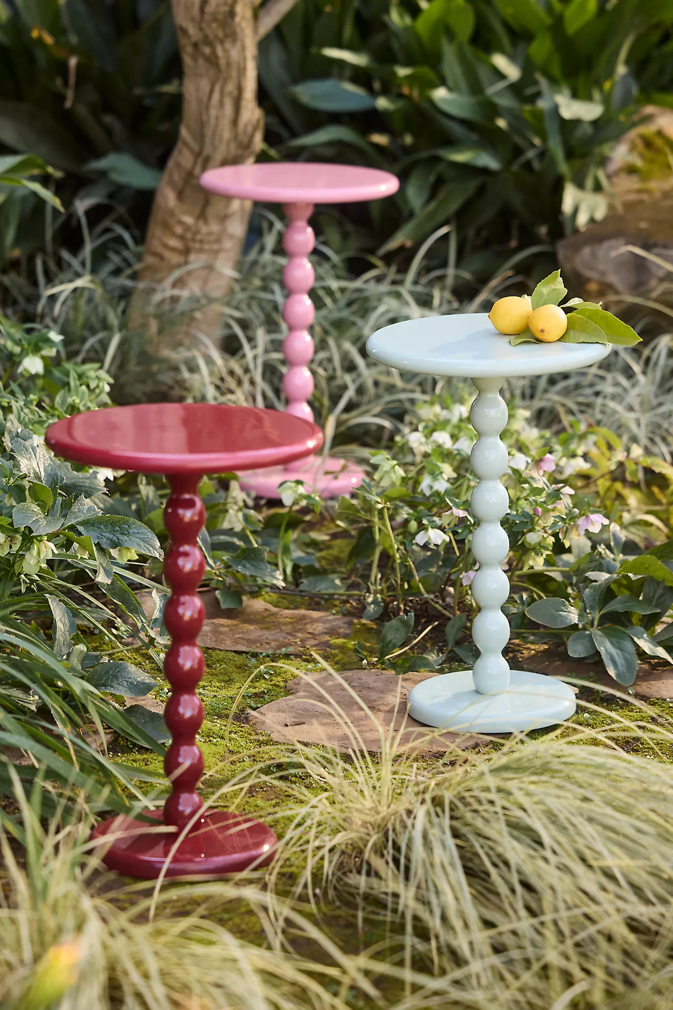 Bobbin Lacquered Side Table | Anthropologie (US)