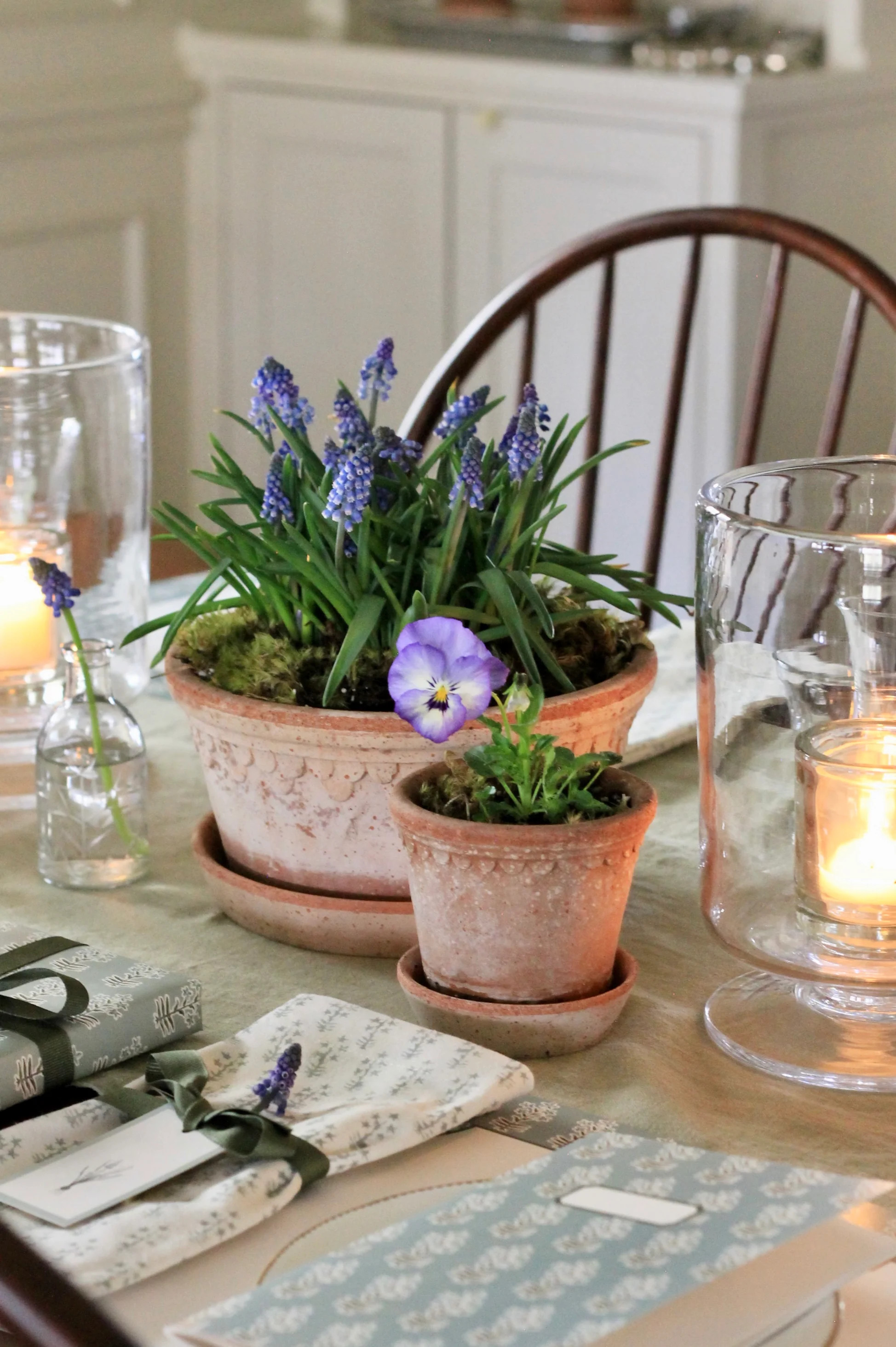 Emma in Blue Napkins | JSH Home Essentials