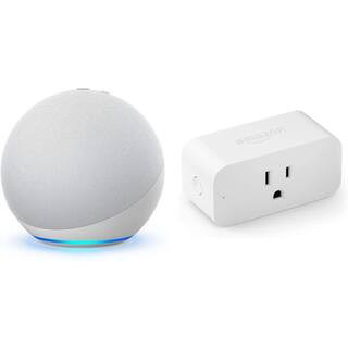 ECHO 4 Plus Smart Plug (4Th Gen) White | The Home Depot