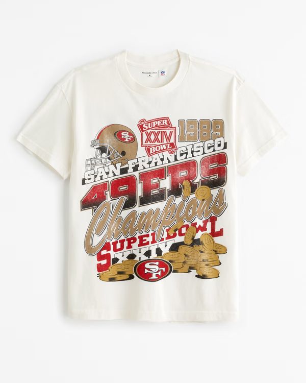 NFL San Francisco 49ers Graphic Tee | NFL NFL | Abercrombie.com | Abercrombie & Fitch (US)