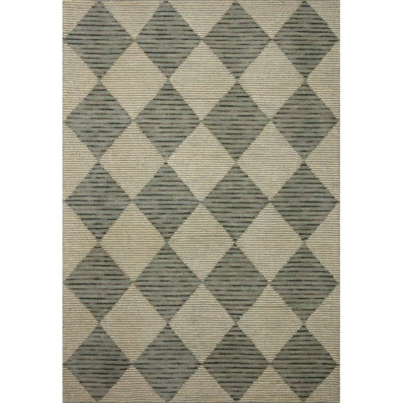 Francis Hand Hooked Wool Geometric Rug | Wayfair North America