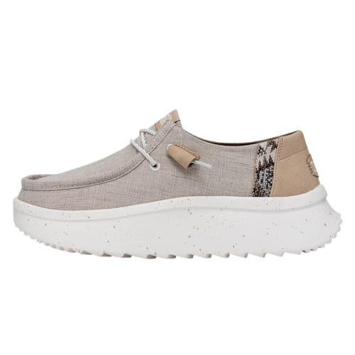 HEYDUDE Women's Wendy Peak Woven Natural | Amazon (US)