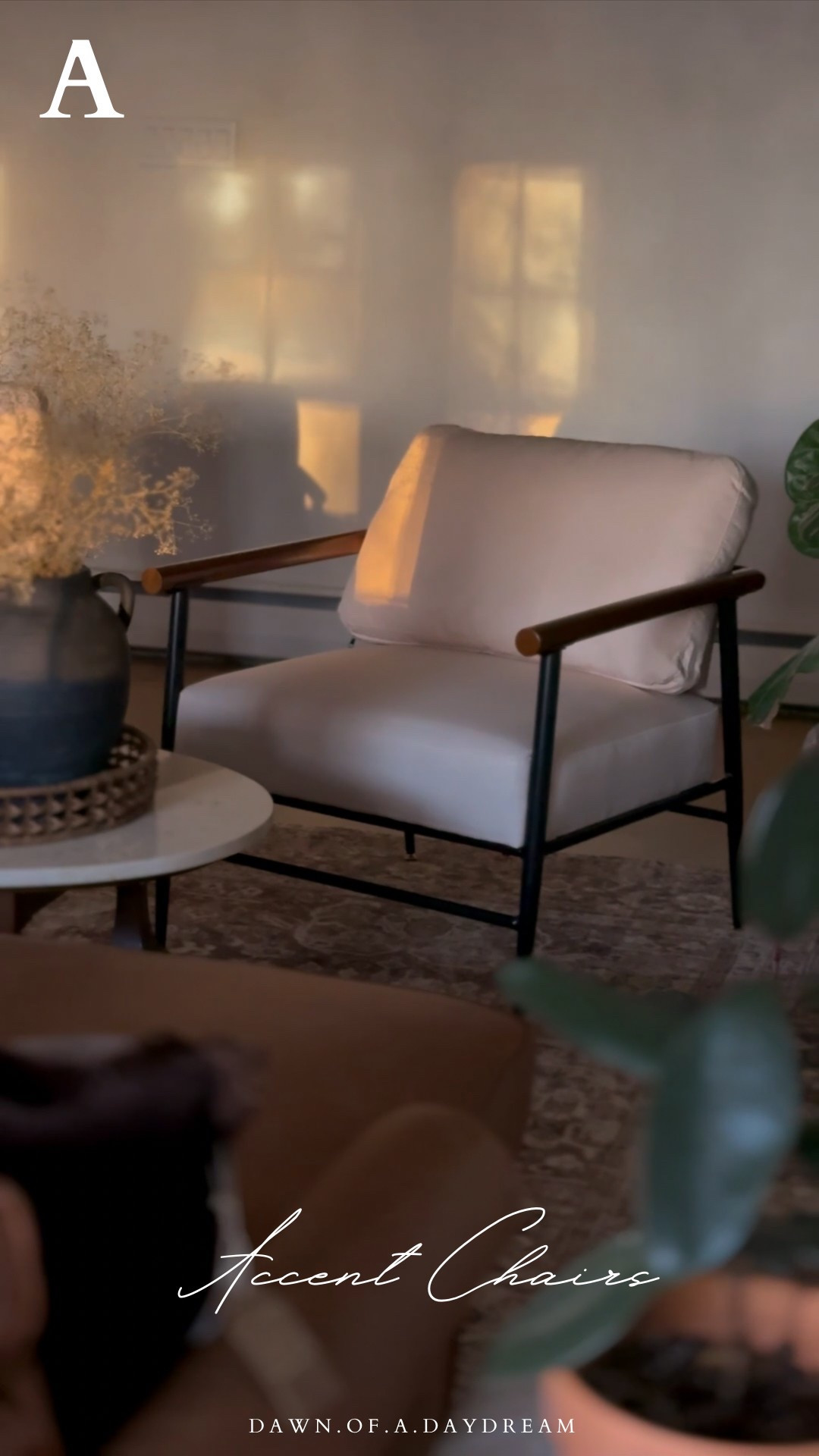 A: White Accent Chairs. The original chair that I purchased is no longer available so I linked one that is almost identical and some other beautiful options 🫶

#LTKHome