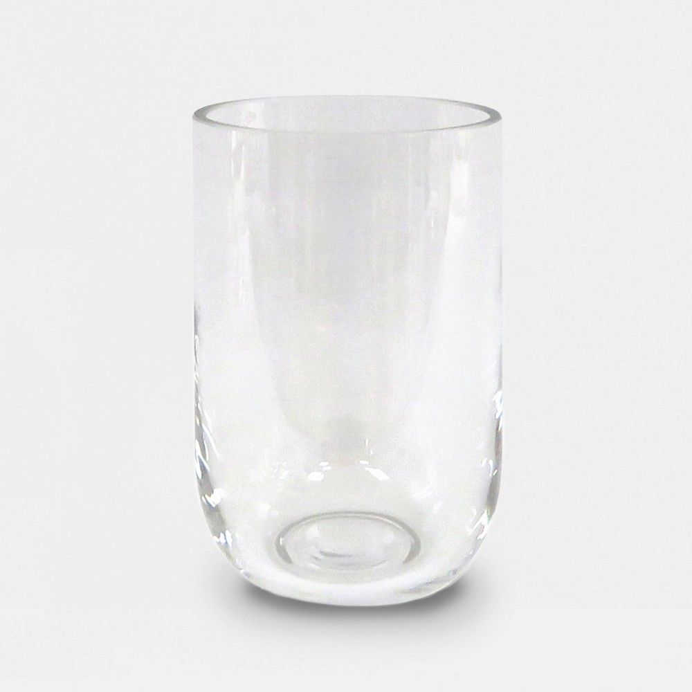 6"" x 4"" Hurricane Glass Pillar Candle Holder Clear - Made By Design | Target